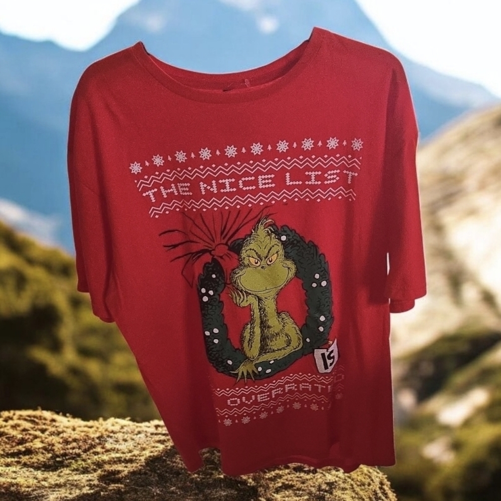 The Grinch Red T-Shirt - Size 1X